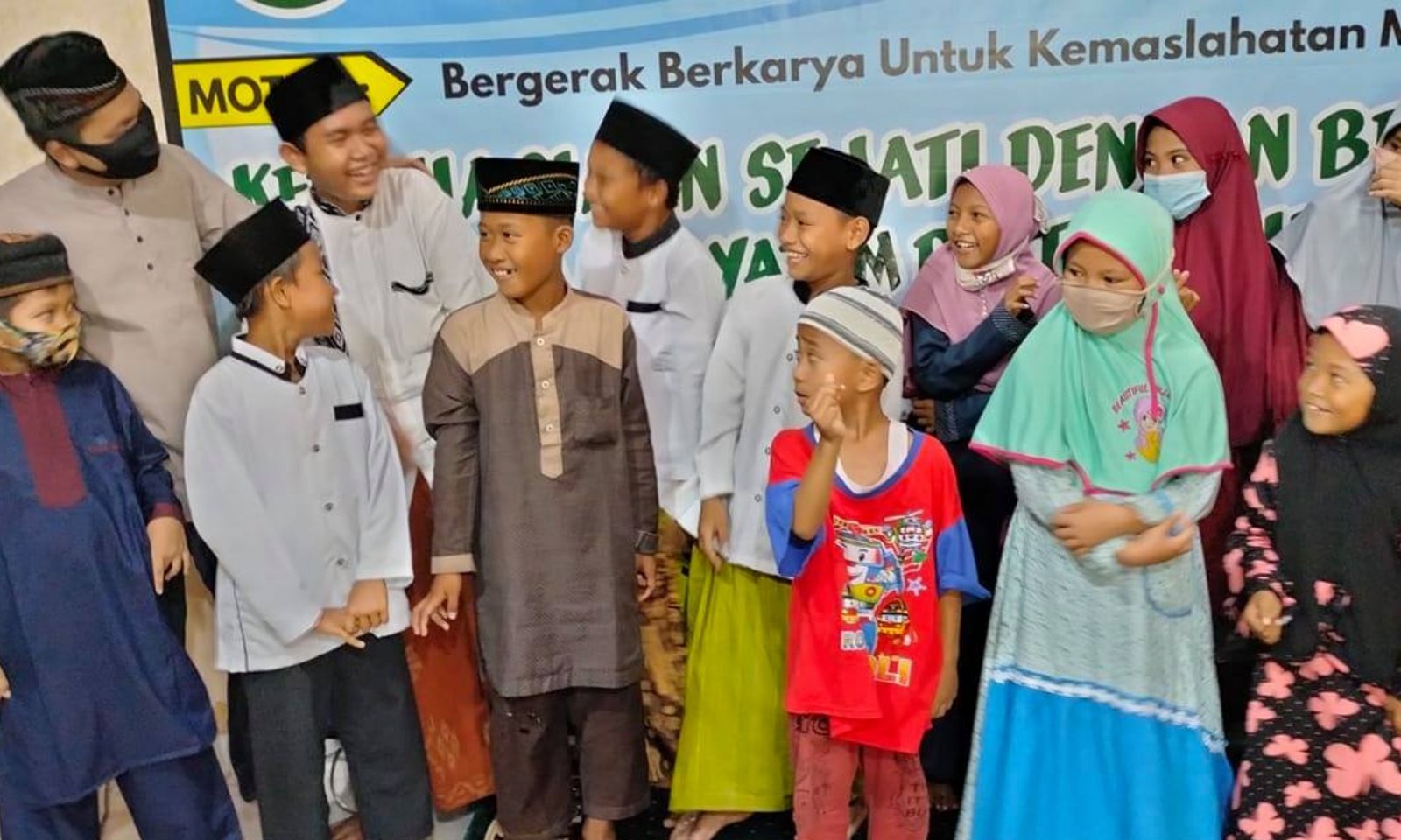 Bahagia Bersama Yatim penghafal Qur’an