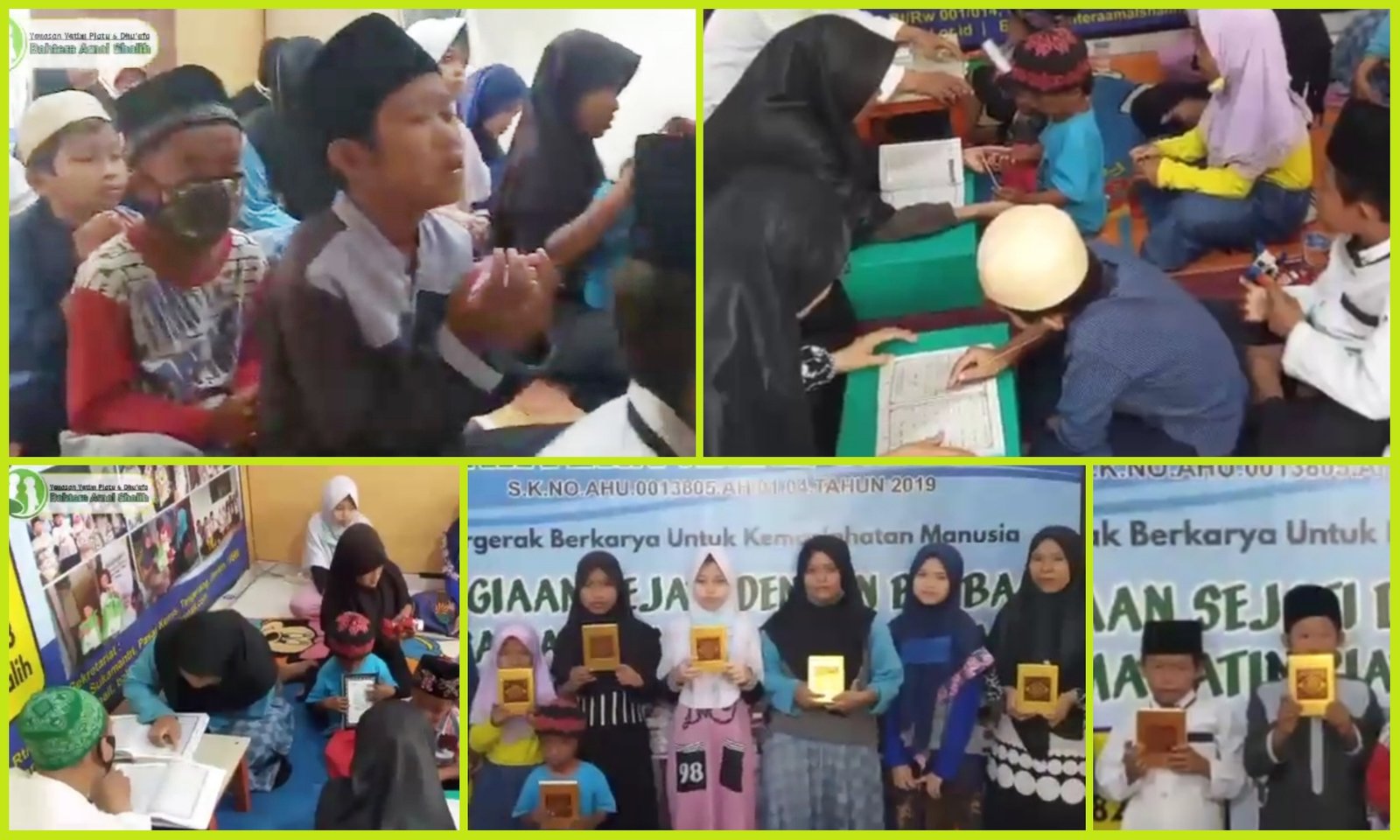 KEGIATAN TPQ DAN DOA BERSAMA 24 JULI 2020
