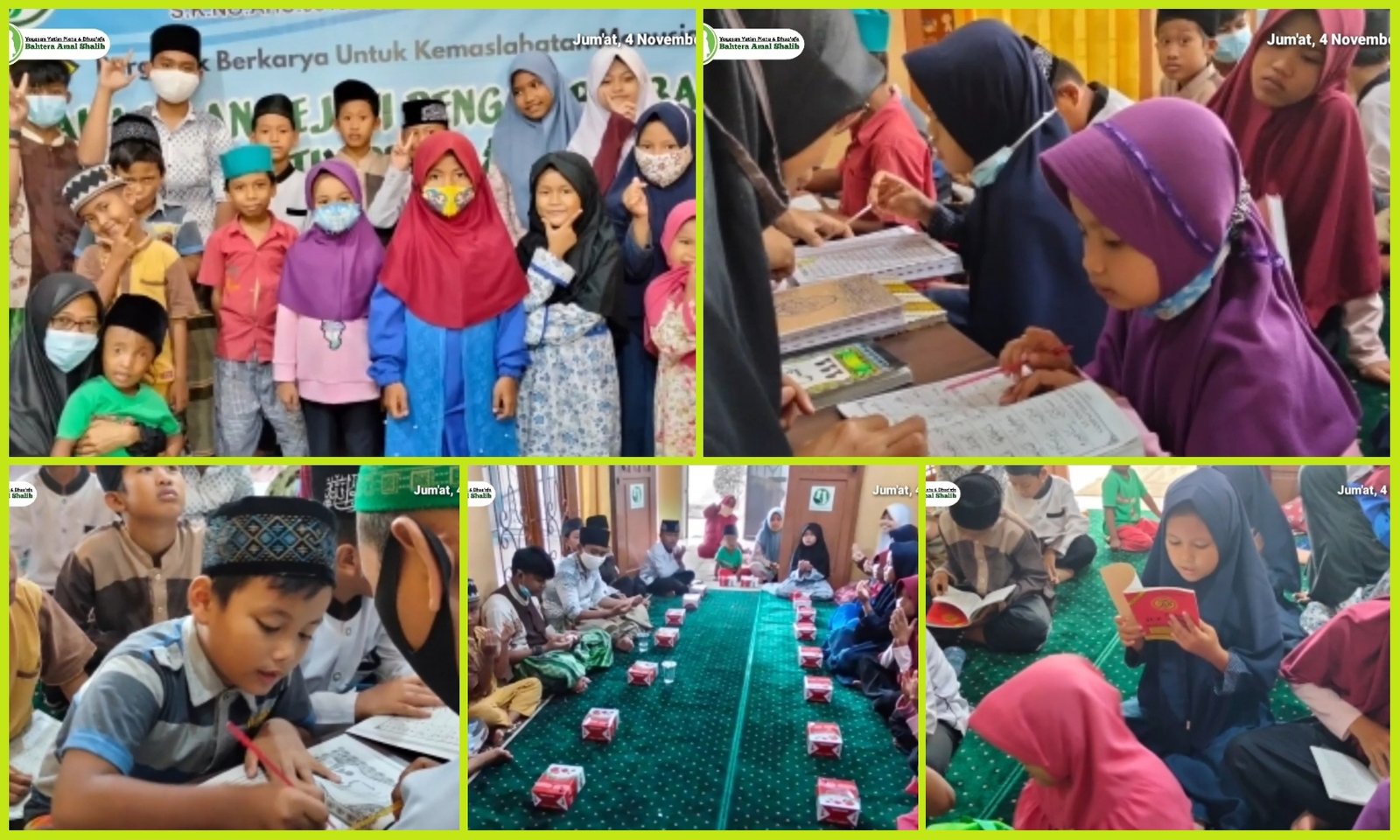 BIMBINGAN BELAJAR TPQ JUM’AT 03 NOVEMBER 2020