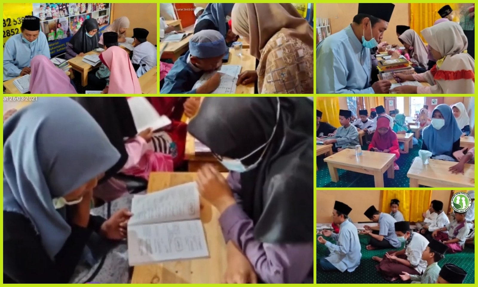 Menanamkan Cinta Al-Qur’an Sejak Usia Dini, JUM’AT 26 MARET 2021