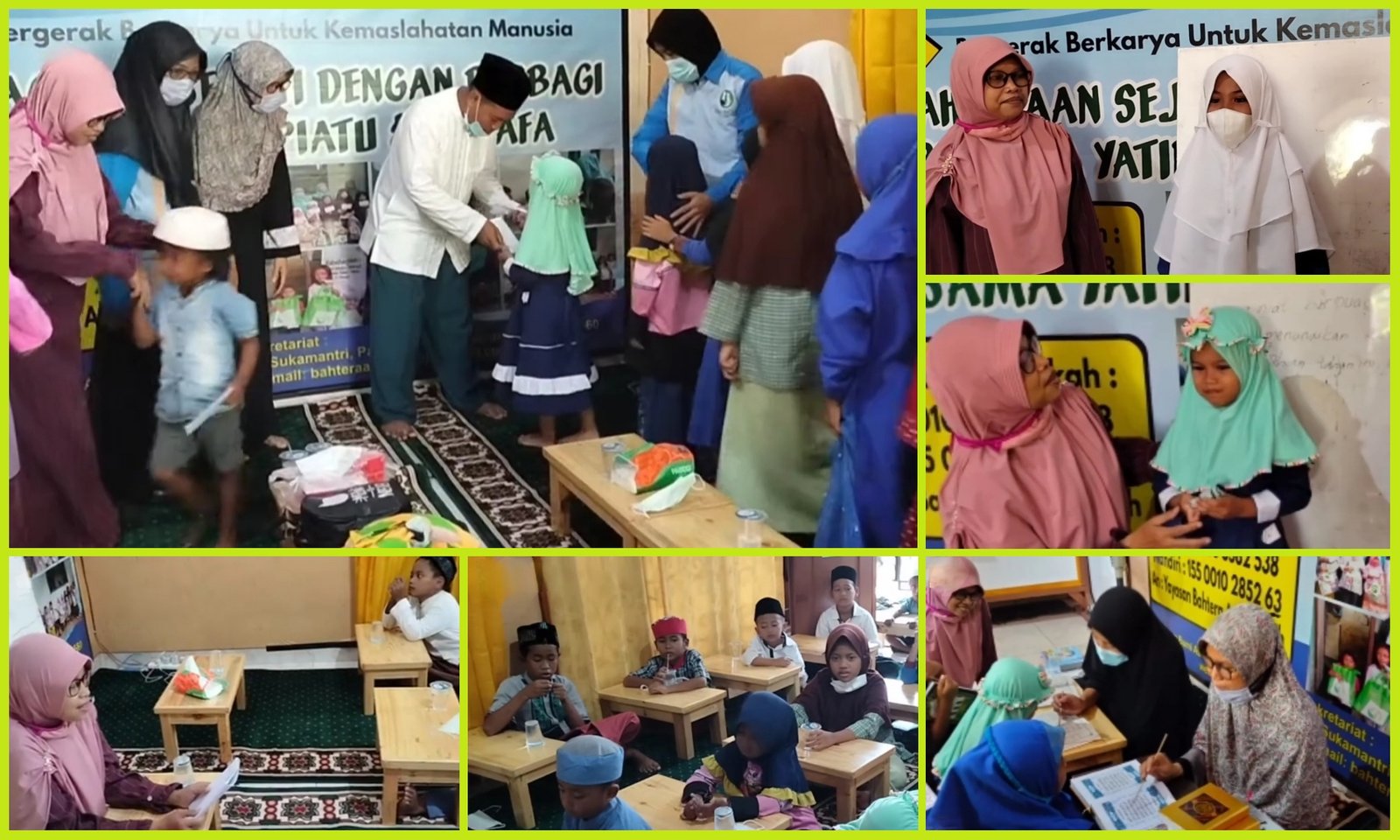 BELAJAR MENGENAL DAN MEMAHAMI RUKUN ISLAM KEPADA YATIM BINAAN
