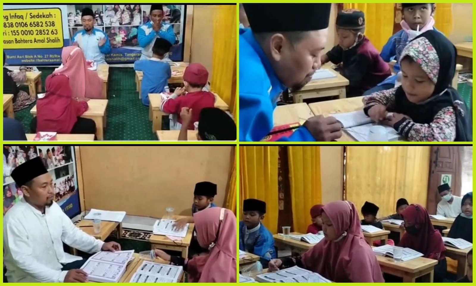 BERSAMA YATIM MENDOAKAN PARA DONATUR YANG MENSUPPORT SEMUA KEGIATAN