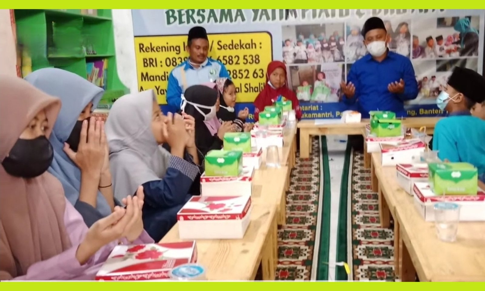 PROGRAM BERBAGI NASI BOX JUM’AT BERKAH JILID 11, JUM’AT 10 SEPTEMBER 2021