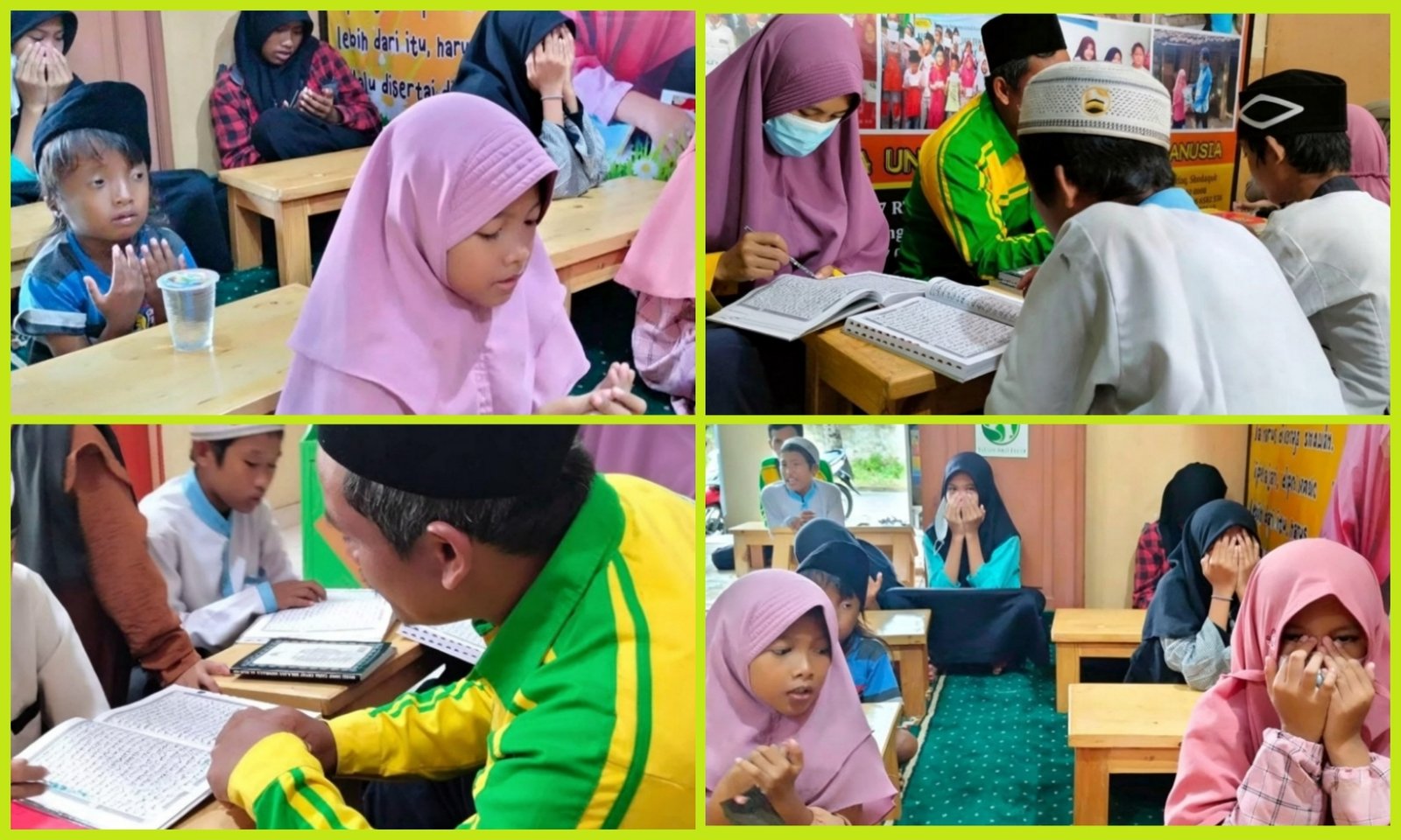Pembelajaran TPQ dan Doa Bersama Yatim untuk Donatur Pencinta Yatim, Jum’at 04 November 2022