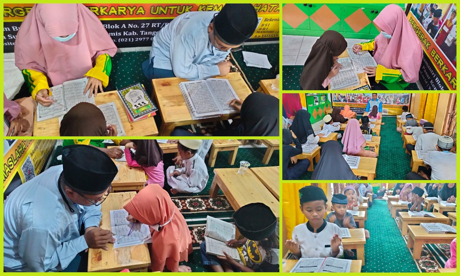 Senyum Yatim Saat Belajar Mengaji, Buah Kebaikan Para Donatur