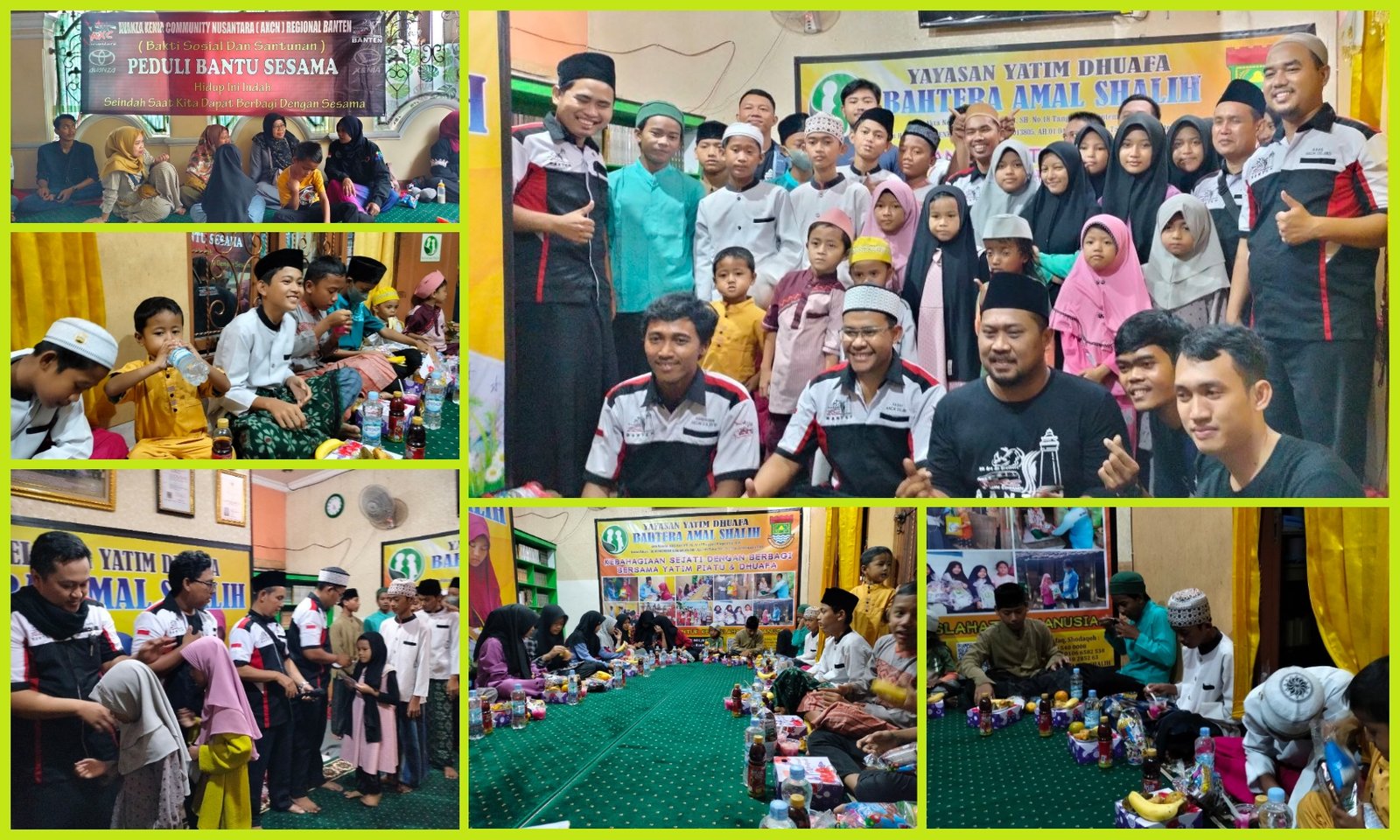 Kunjungan Komunitas Avanza Xenia Community Nusantara (AXCN), Tebar Kebahagiaan dengan Berbuka puasa Bersama Anak Yatim