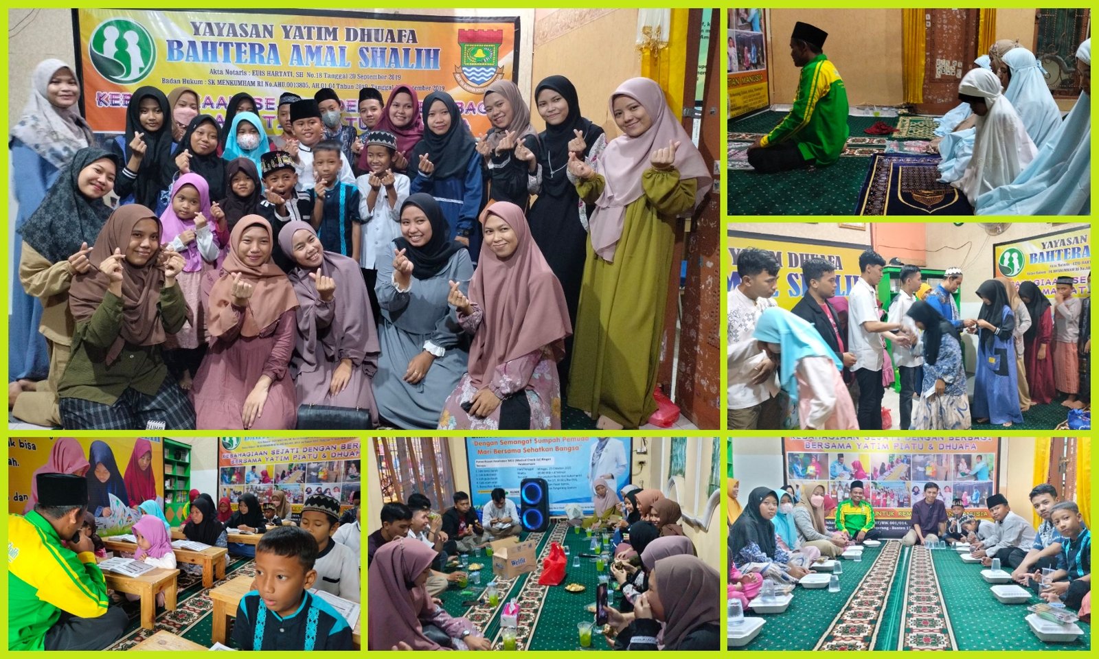 Buka Puasa Bersama Yatim dan Komunitas Pengin Pintar Berbagi Di Bulan Ramadhan 1444 H