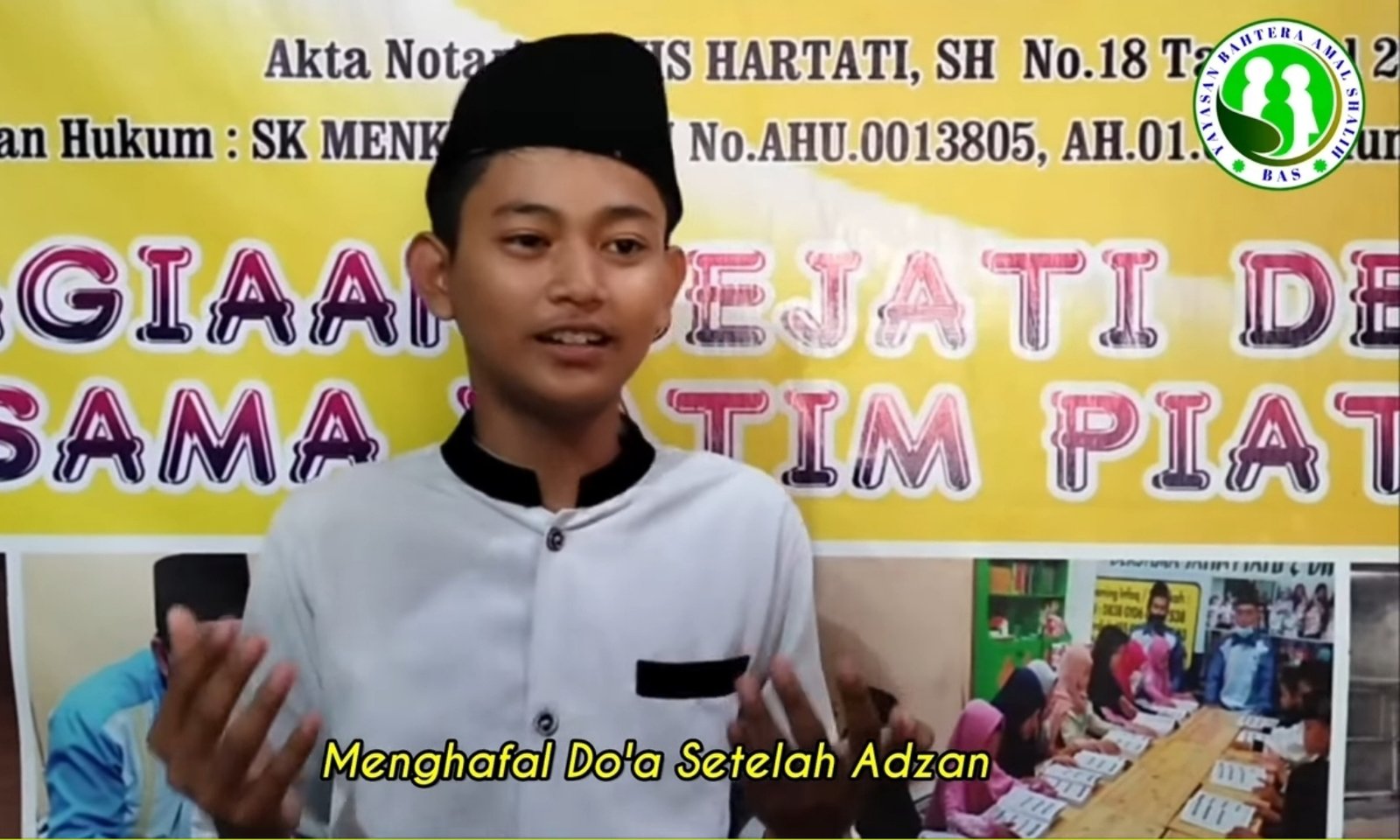 Menghafalkan Doa Setelah Adzan, Menanamkan Keimanan dan karakter Yatim penghafal Qur’an