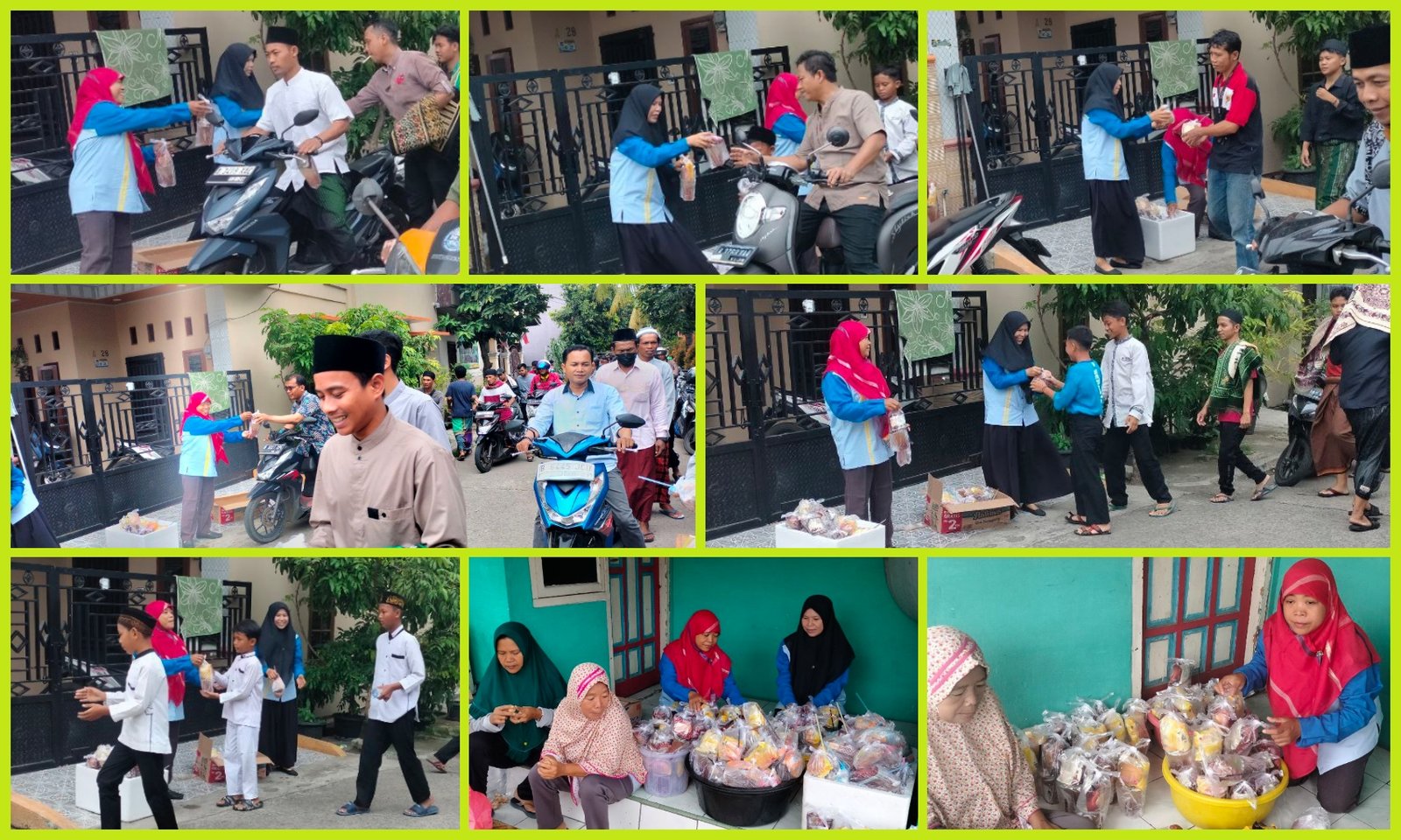 Program Tebar Hidangan Jumat Berkah, Wujud Kepedulian dan Cinta Kasih 08 Maret 2024
