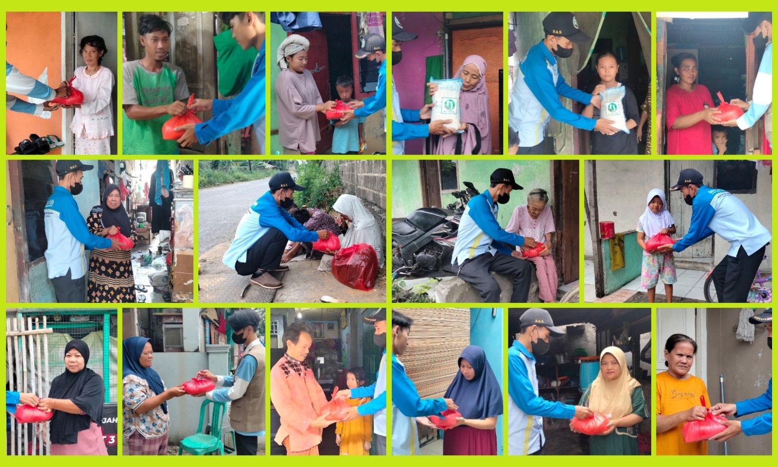 DOKUMENTASI PENYALURAN ZAKAT FITRAH 1445 H