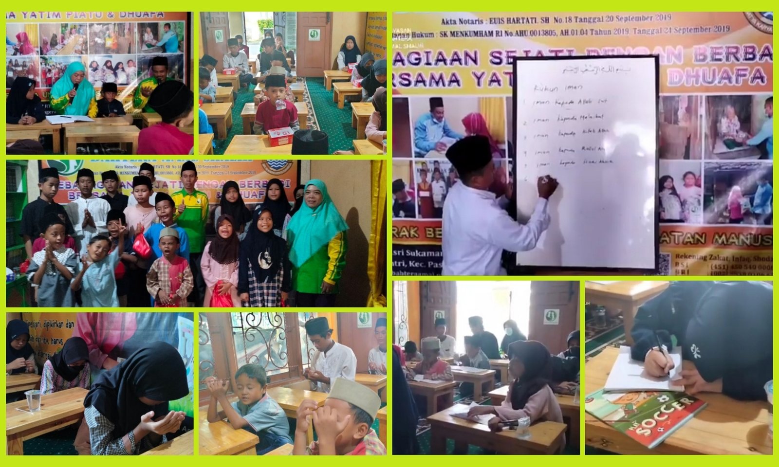 “Memahami Rukun Iman, Menguatkan Keimanan, Membentuk Generasi Berakhlak Mulia.”