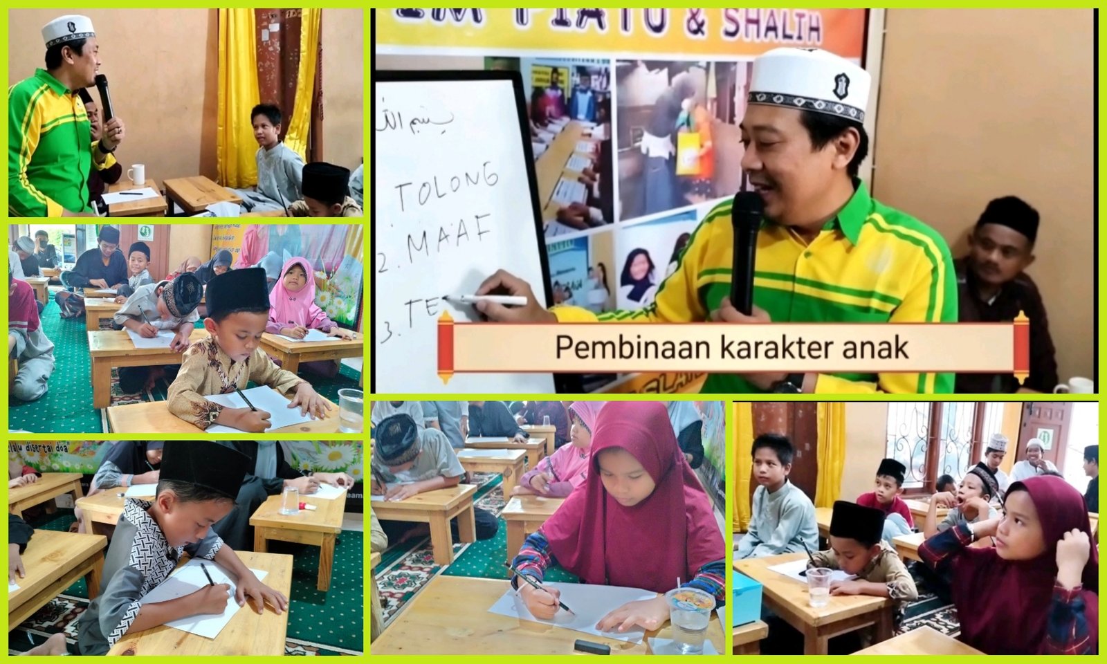 Bimbingan Belajar Bina Akhlak: Membiasakan Ucapan Maaf, Tolong, dan Terima Kasih