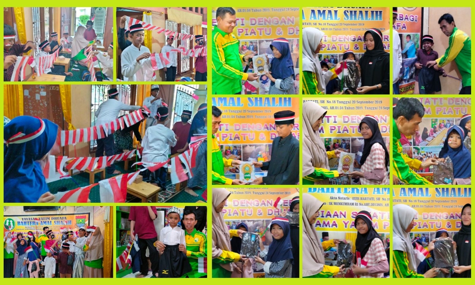 POS 160 Menanamkan Semangat Kemerdekaan dan cinta tanah air Melalui Lomba Ketangkasan Menyusun Bendera