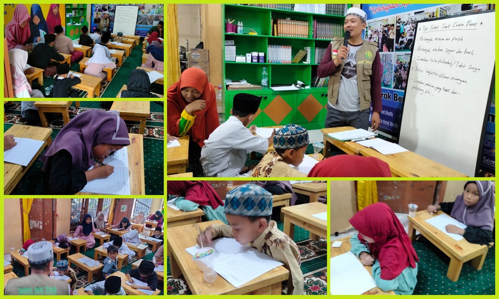 Bimbingan Belajar Bina Sehat Yatim: Tips Sehat Saat Cuaca Panas