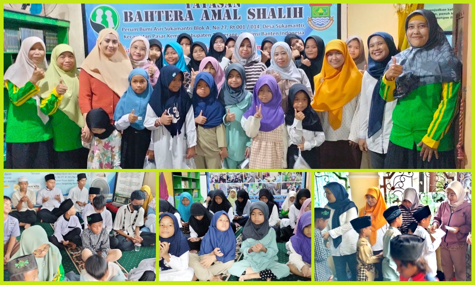 Kunjungan Karyawan PT Broco Mutiara Electrical Bagian Assembling di Yayasan Bahtera Amal Shalih