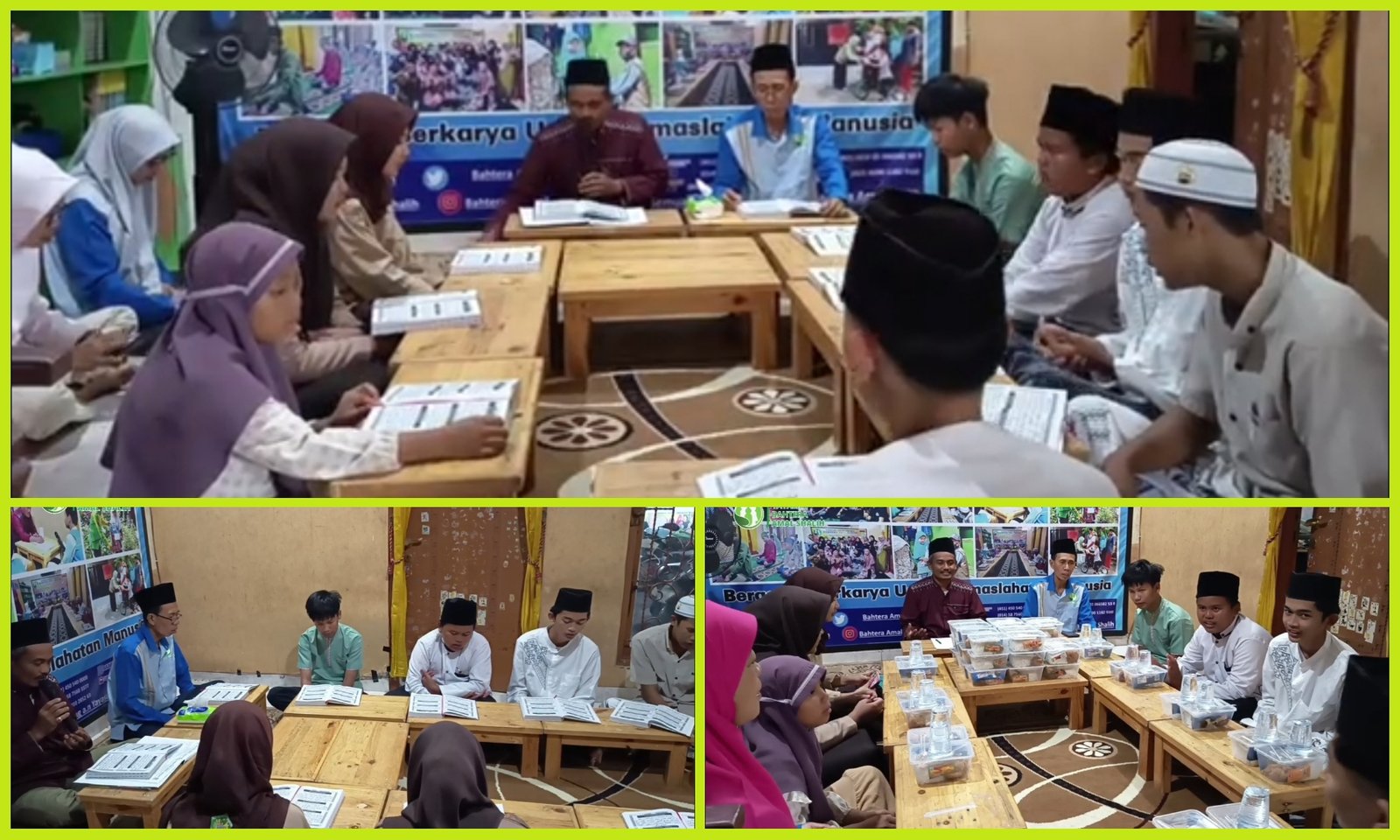 Hangatnya Kebersamaan dalam Buka Puasa Bersama Yatim Binaan Yayasan Bahtera Amal Shalih