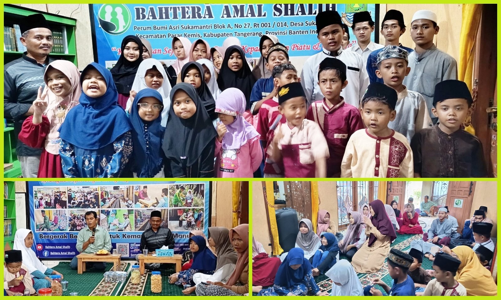 Momen Bahagia dalam Silaturahim Bersama Keluarga Yatim pada Halal Bihalal Idul Fitri 1447 H
