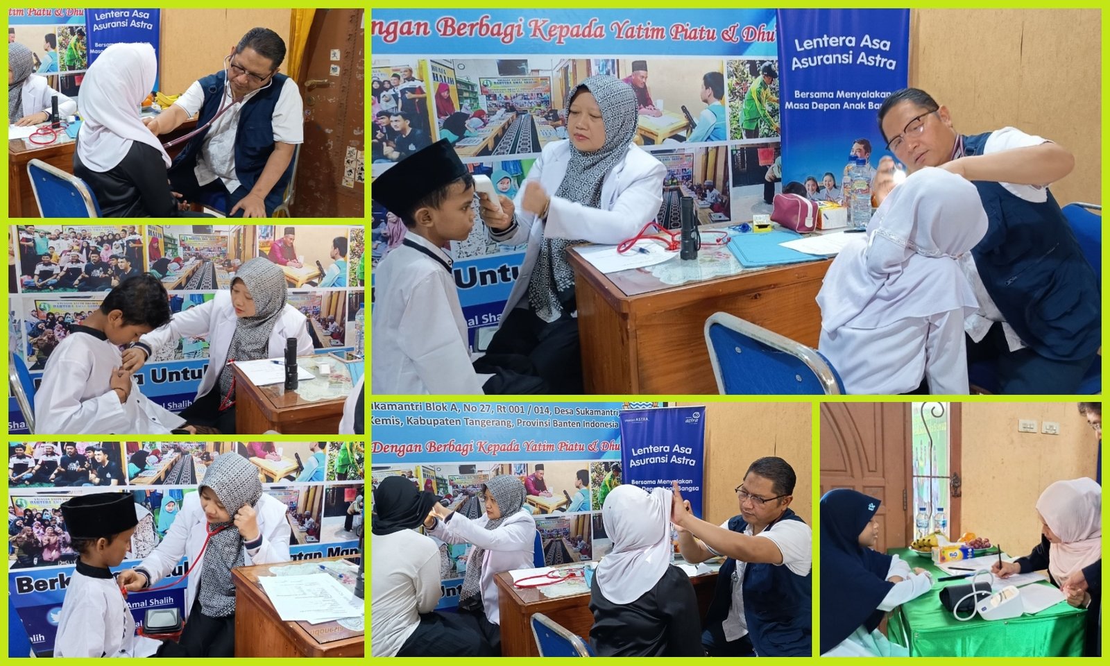 Penyuluhan dan Pemeriksaan Kesehatan untuk Yatim Penghafal Al-Qur’an