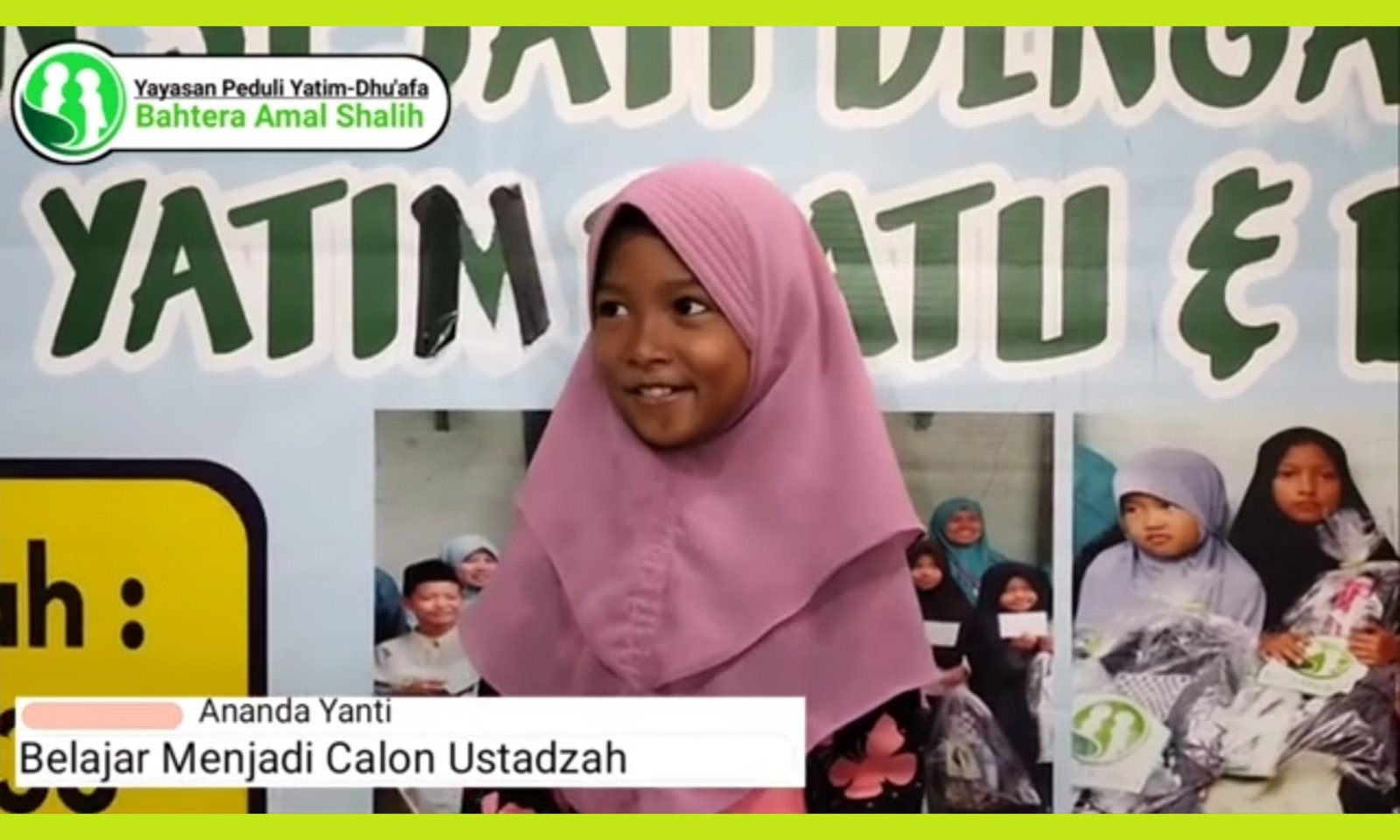 Ananda Yanti Ingin Menggapai Cita-cita nya Menjadi Guru atau Ustadzah