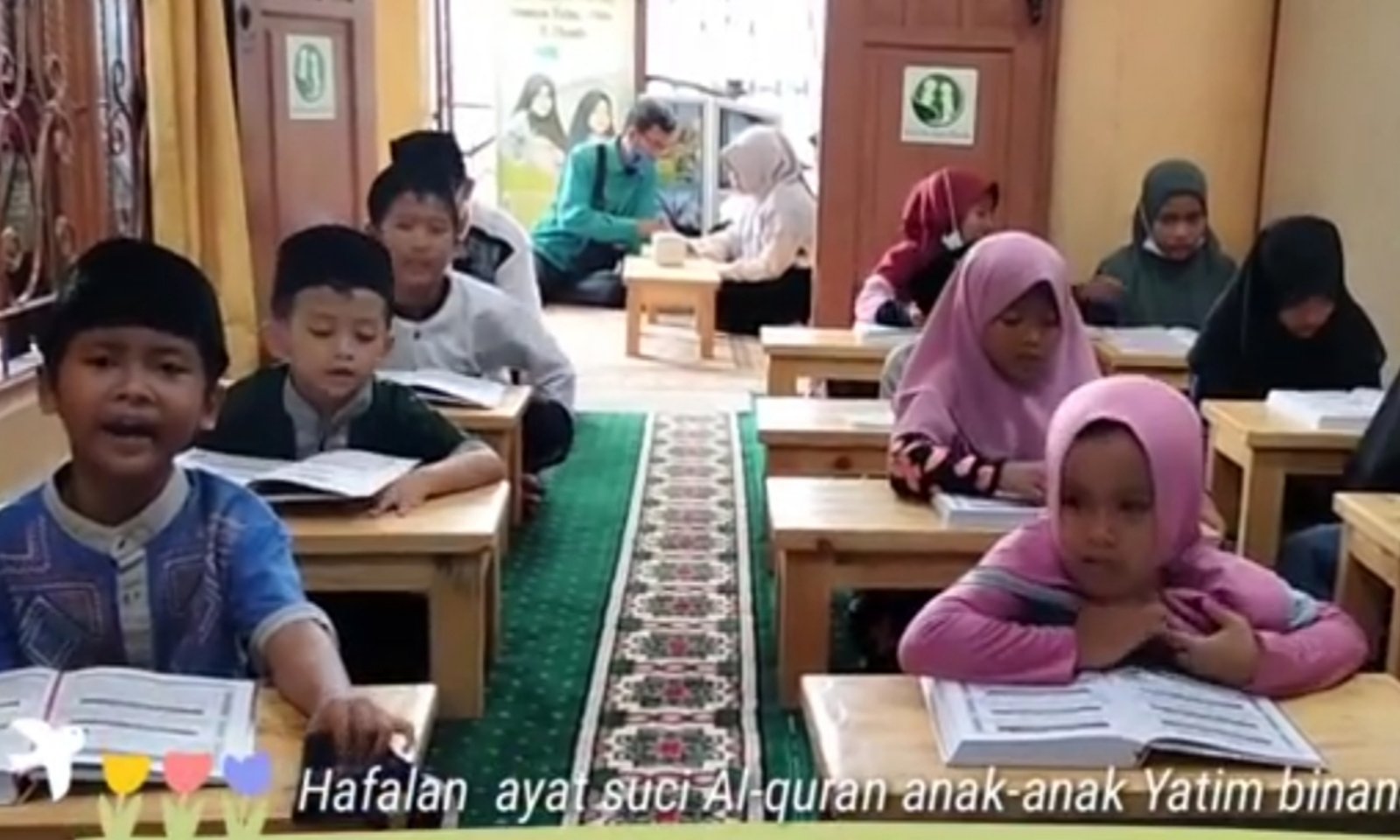 Hafalan Surat-Surat Pendek Al-Qur’an Menjadi Kegiatan Rutin Yatim Binaan