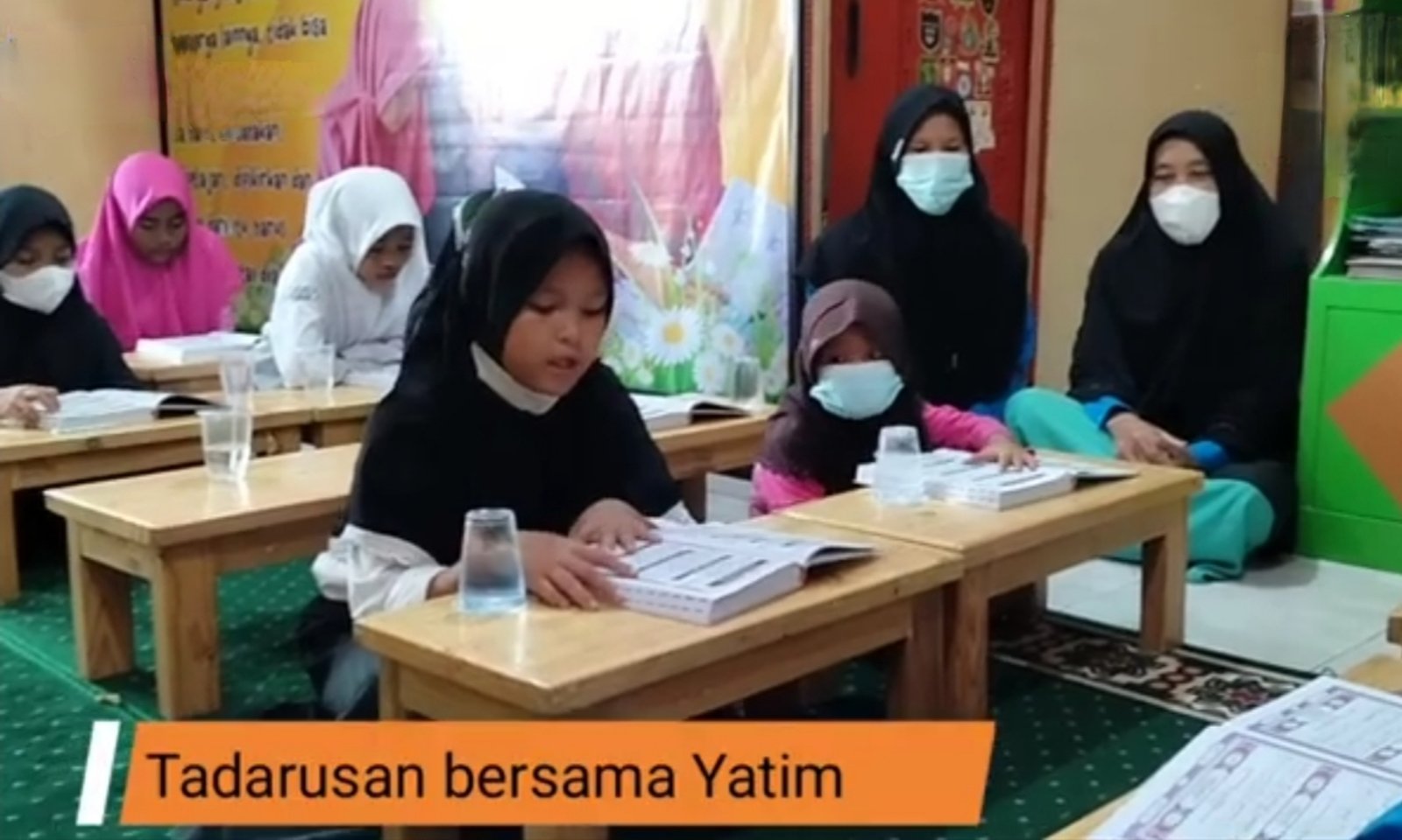 TADARUSAN BERSAMA YATIM PENGHAFAL QUR’AN, JUM’AT 04 FEBRUARI 2022