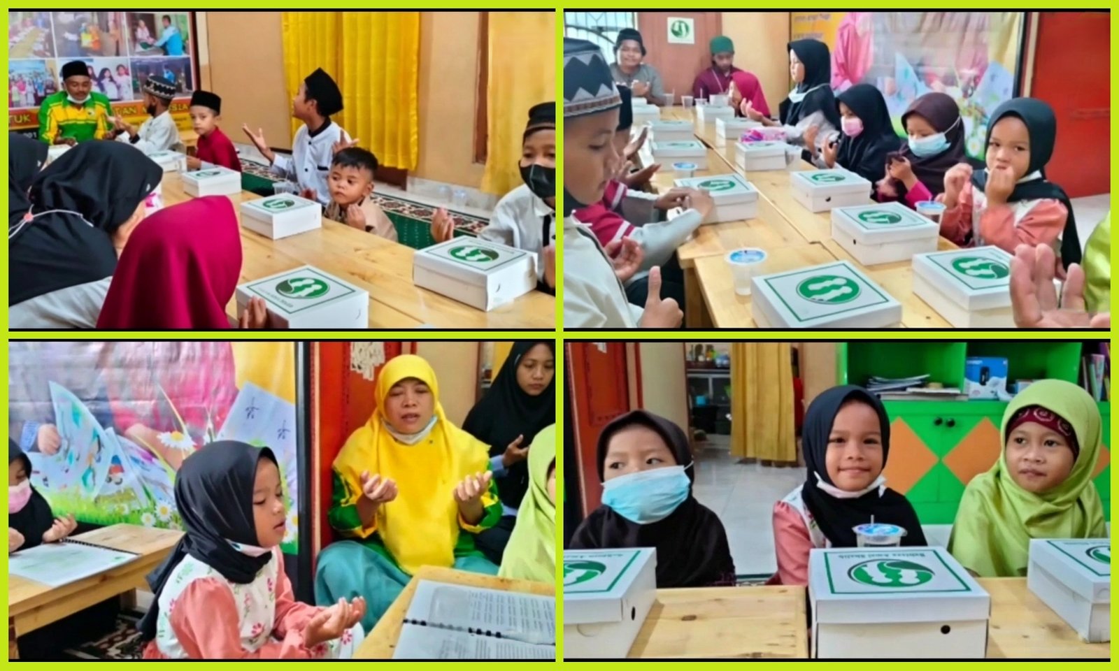 PROGRAM BERBAGI NASI BOX JUM’AT BERKAH DAN DOA BERSAMA YATIM
