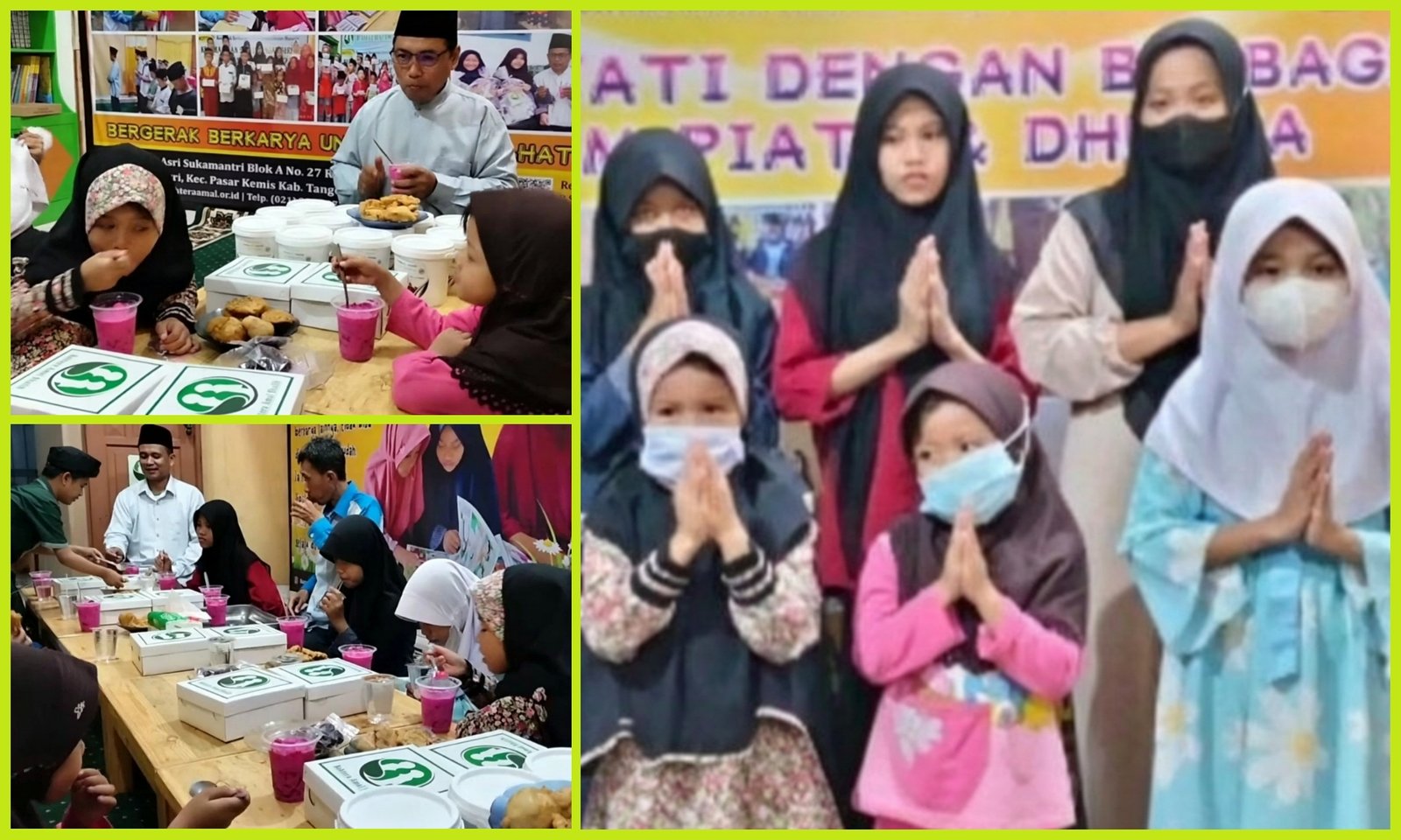 Berbuka Puasa Bersama Yatim Penghafal Al-Qur’an, Jum’at 08 April 2022