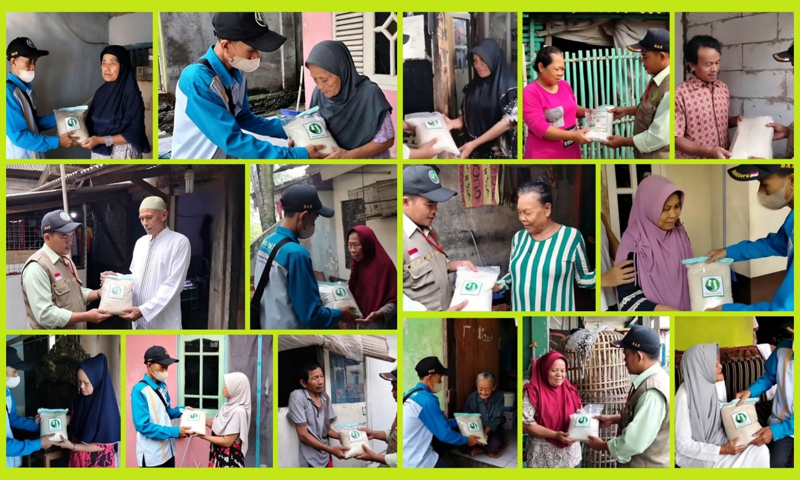 DISTRIBUSI ZAKAT FITRAH KEPADA KAUM FAKIR MISKIN YANG TERDATA OLEH YAYASAN