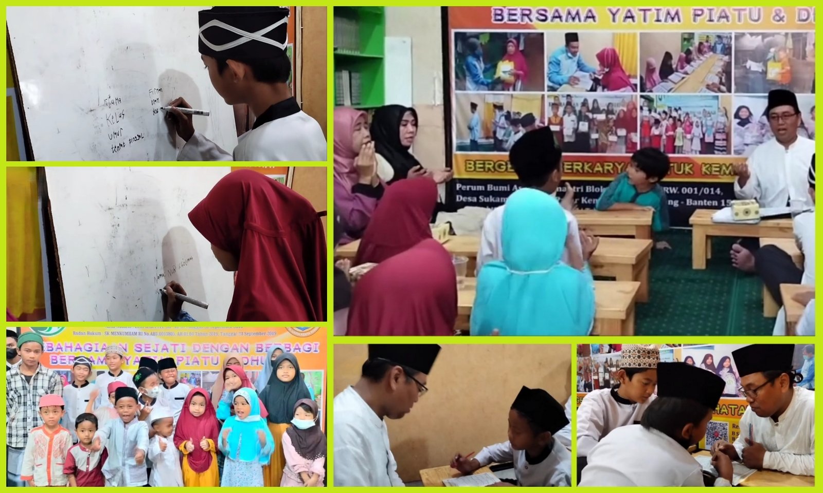 Mengasah Keberanian di depan Kelas dan Bimbingan Belajar Mengaji membaca Alqur’an