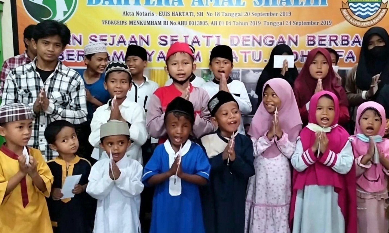 “Terima Kasih Ayah Bunda, Bantuan Ini Sangat Bermanfaat untuk Kami”